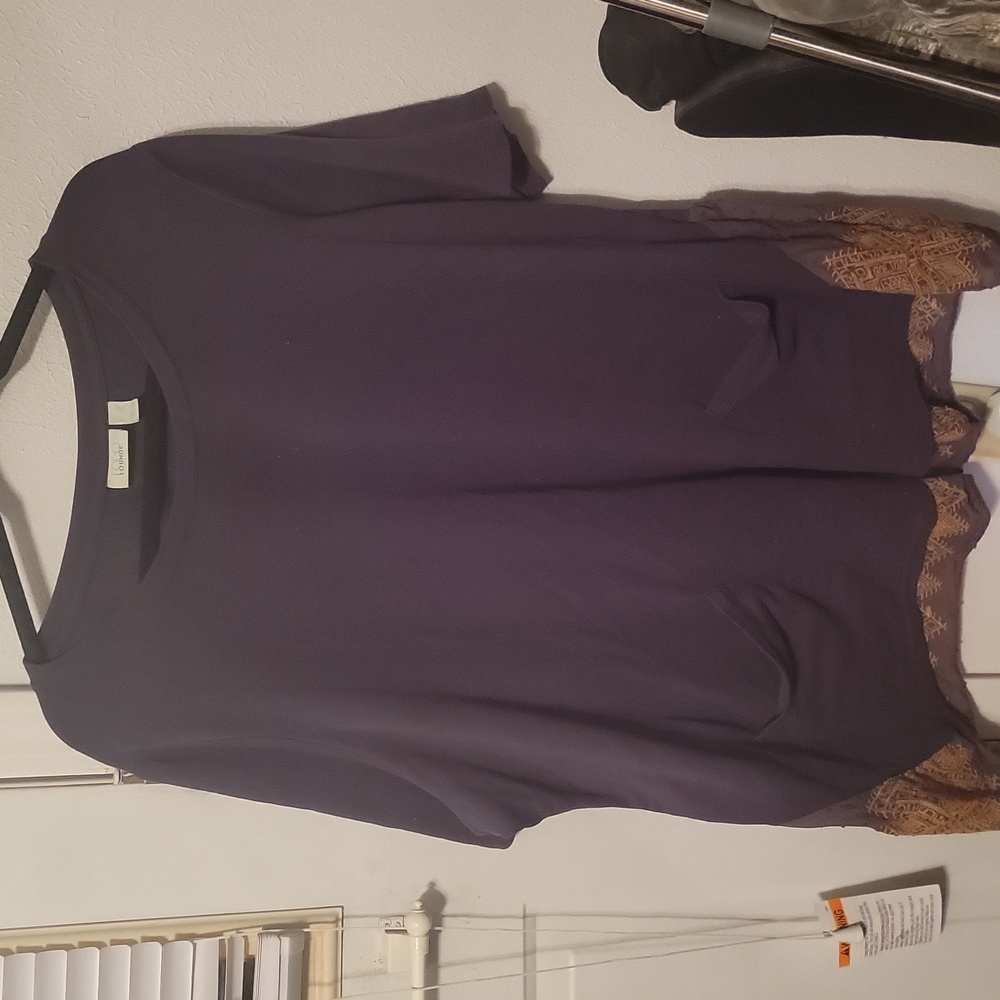 LOGO by Laurie Goldstein, 3X, Purple Brown